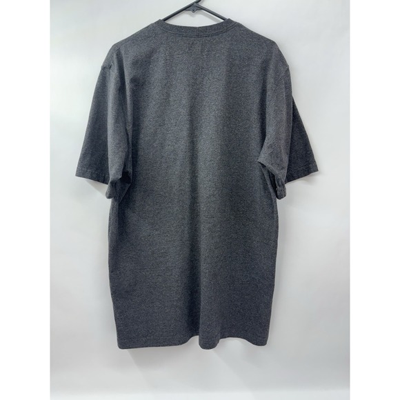 Carhartt Mens Gray Relaxed Fit Short Sleeve Crew Neck Pullover T-Shirt Size L - Picture 5 of 5